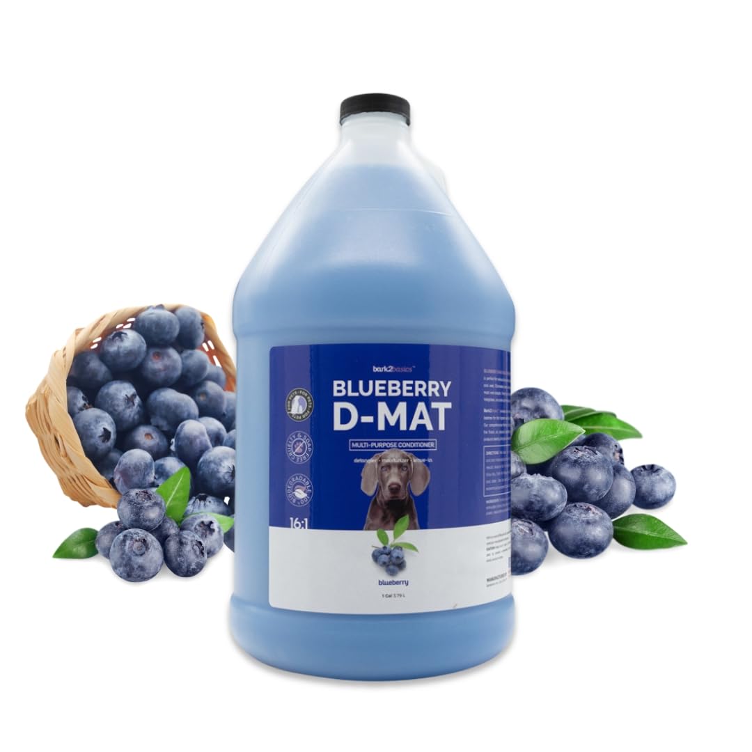 Blueberry Dog Conditioner and Pet Detangler 1 Gallon L276