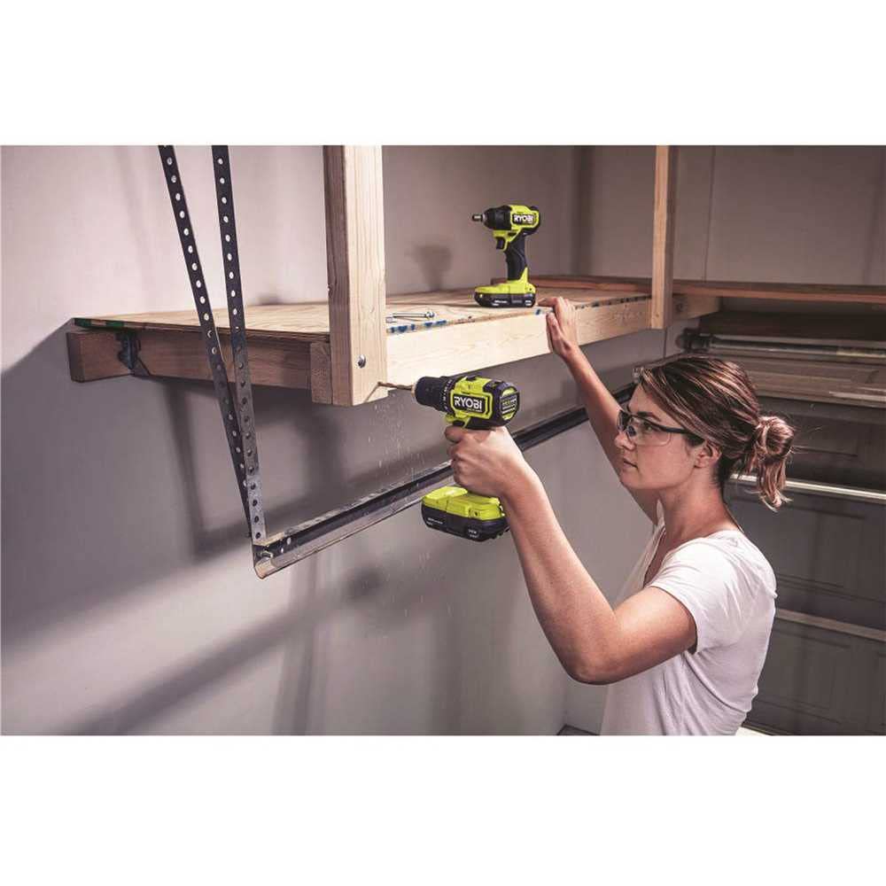 18V Brushless Cordless Compact 1/2 in. Drill and Impact Driver Kit with 2 Batteries M842