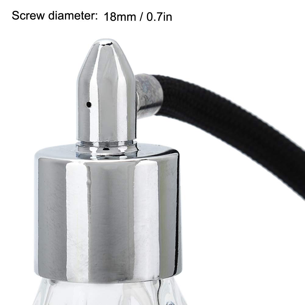 Refillable Glass Perfume Bottle with Tassel R554