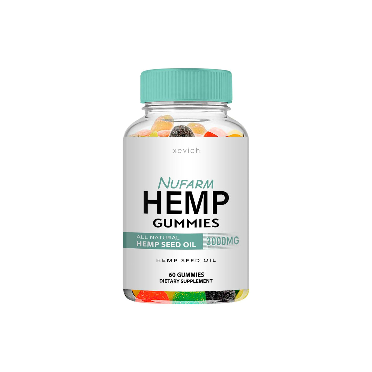 Hemp Gummies 60 Gummies L5466