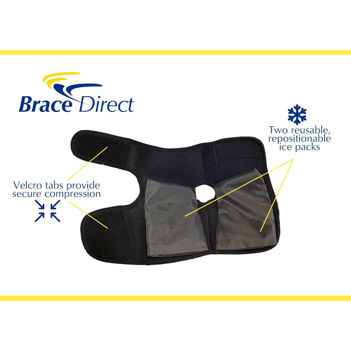 Short CAM Walker Boot with Reusable Ice Pack X391