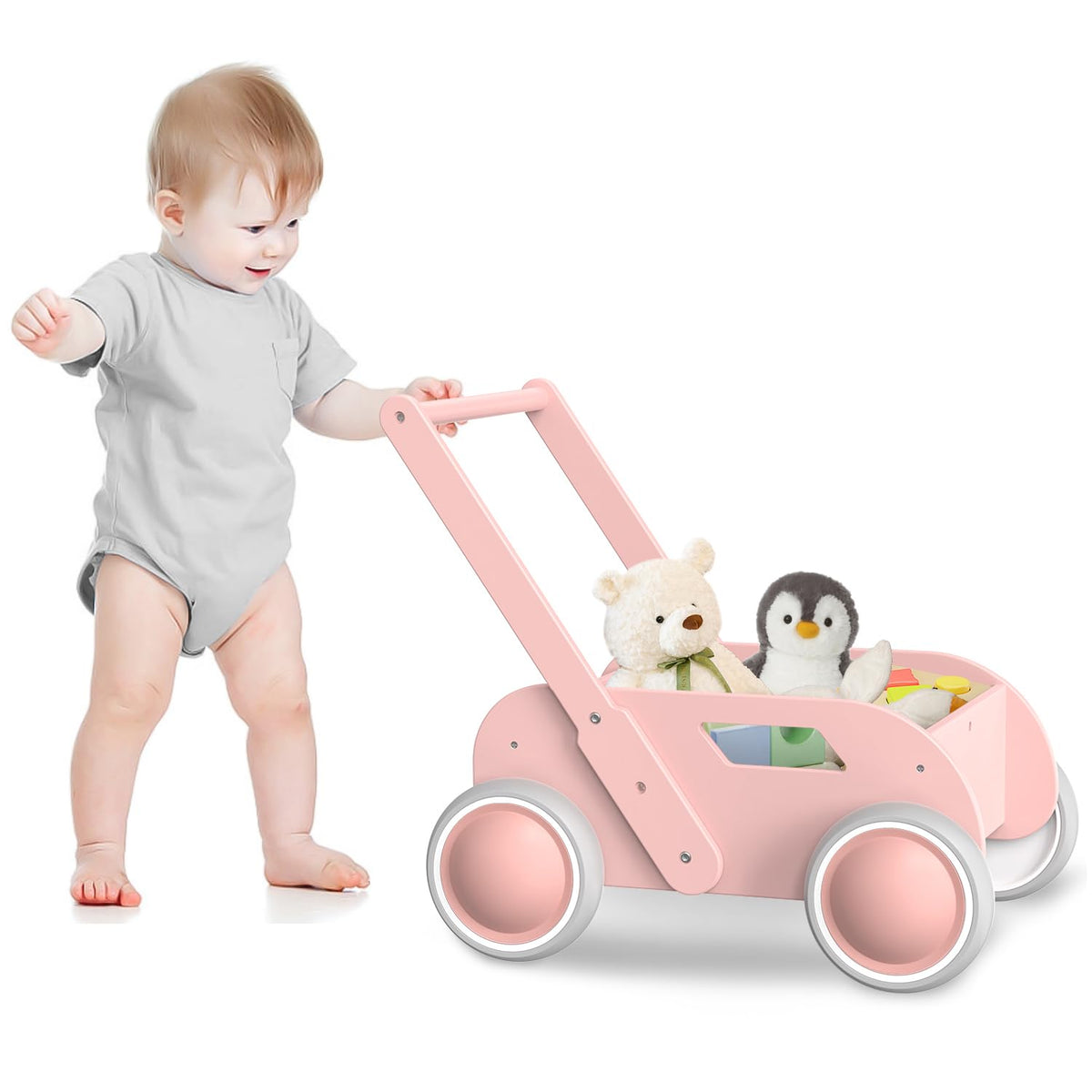 Wooden Baby Push Walker W75023