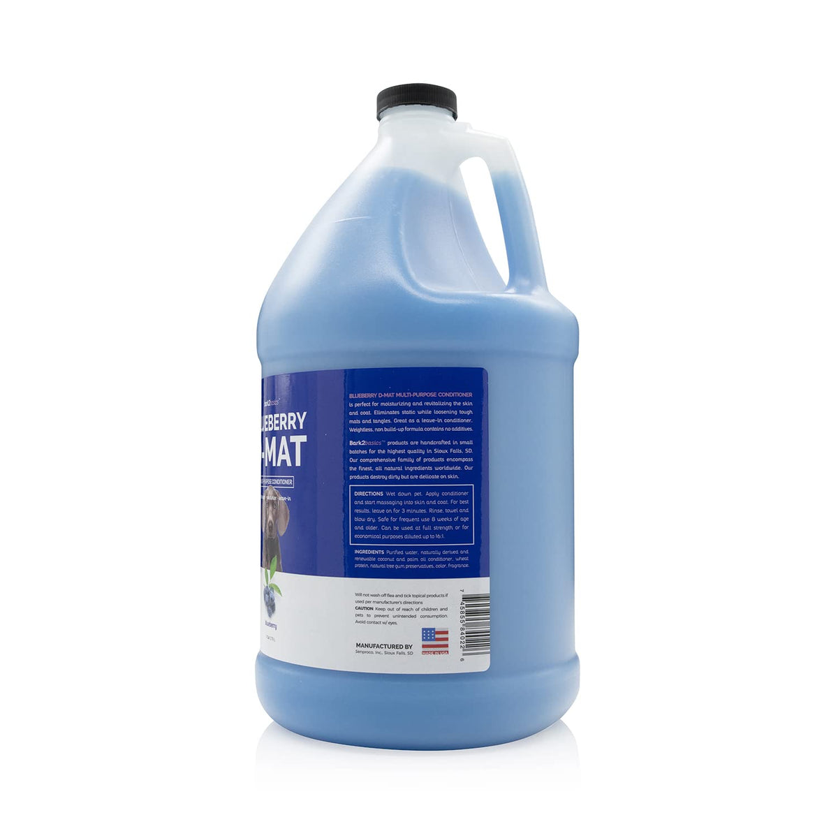 Blueberry Dog Conditioner and Pet Detangler 1 Gallon L276