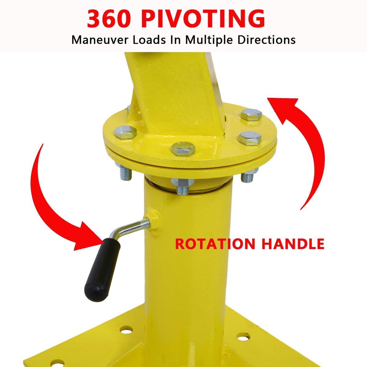 2000 lb Hydraulic Pickup Truck Crane with Hand Winch P449618