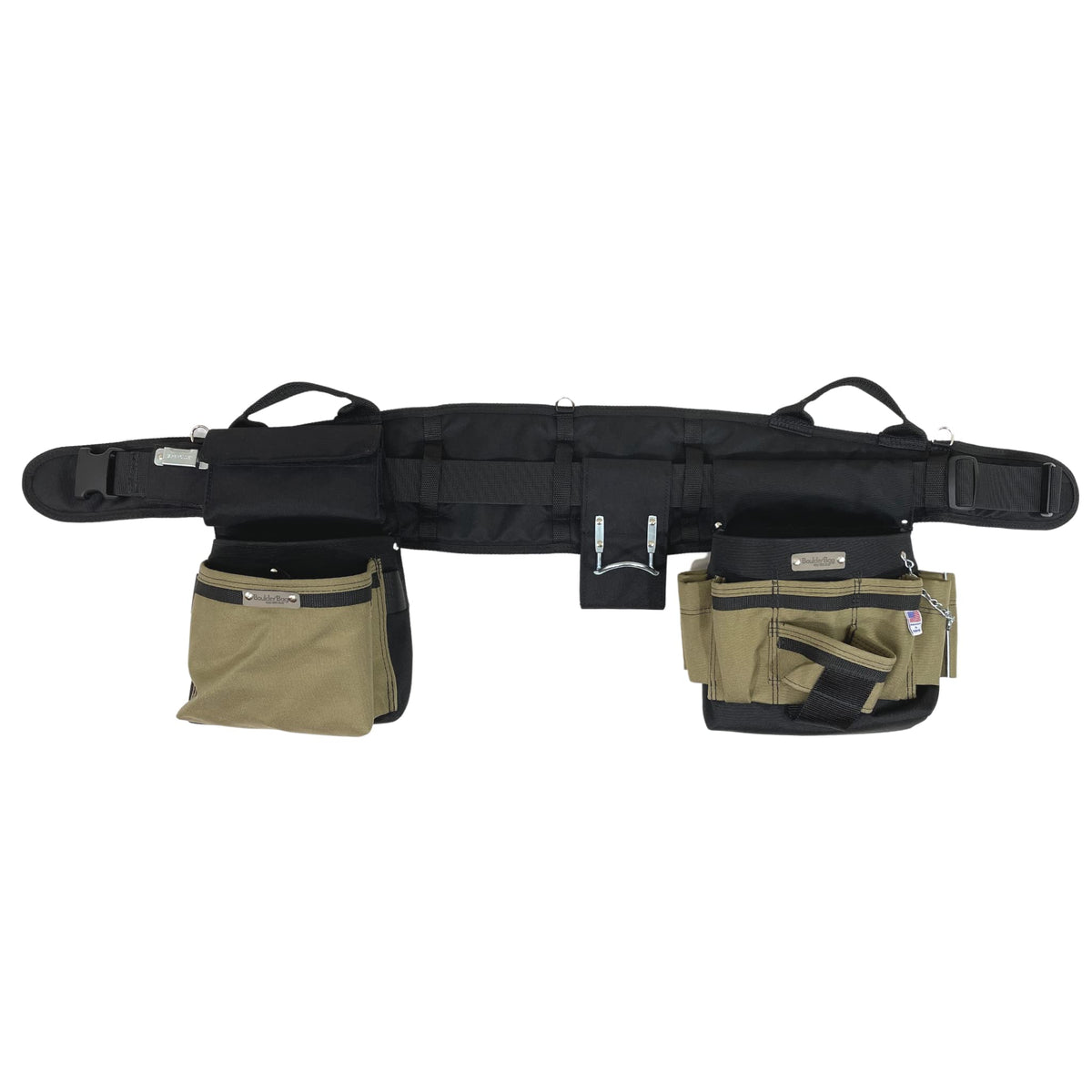 Tan Heavy Duty Tool Belt with Quick Release Buckle J833765