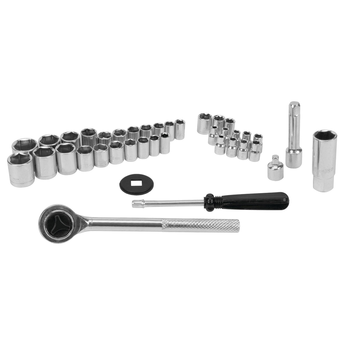 40-Piece SAE and Metric Socket Wrench Set P953515