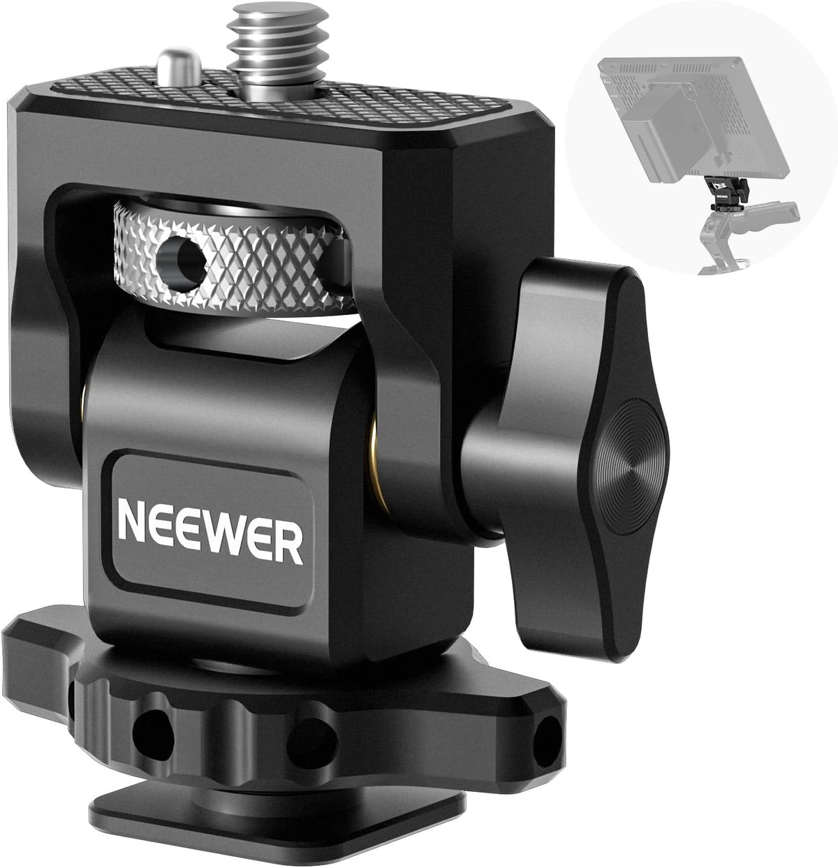 Camera Monitor Mount with Cold Shoe L4249