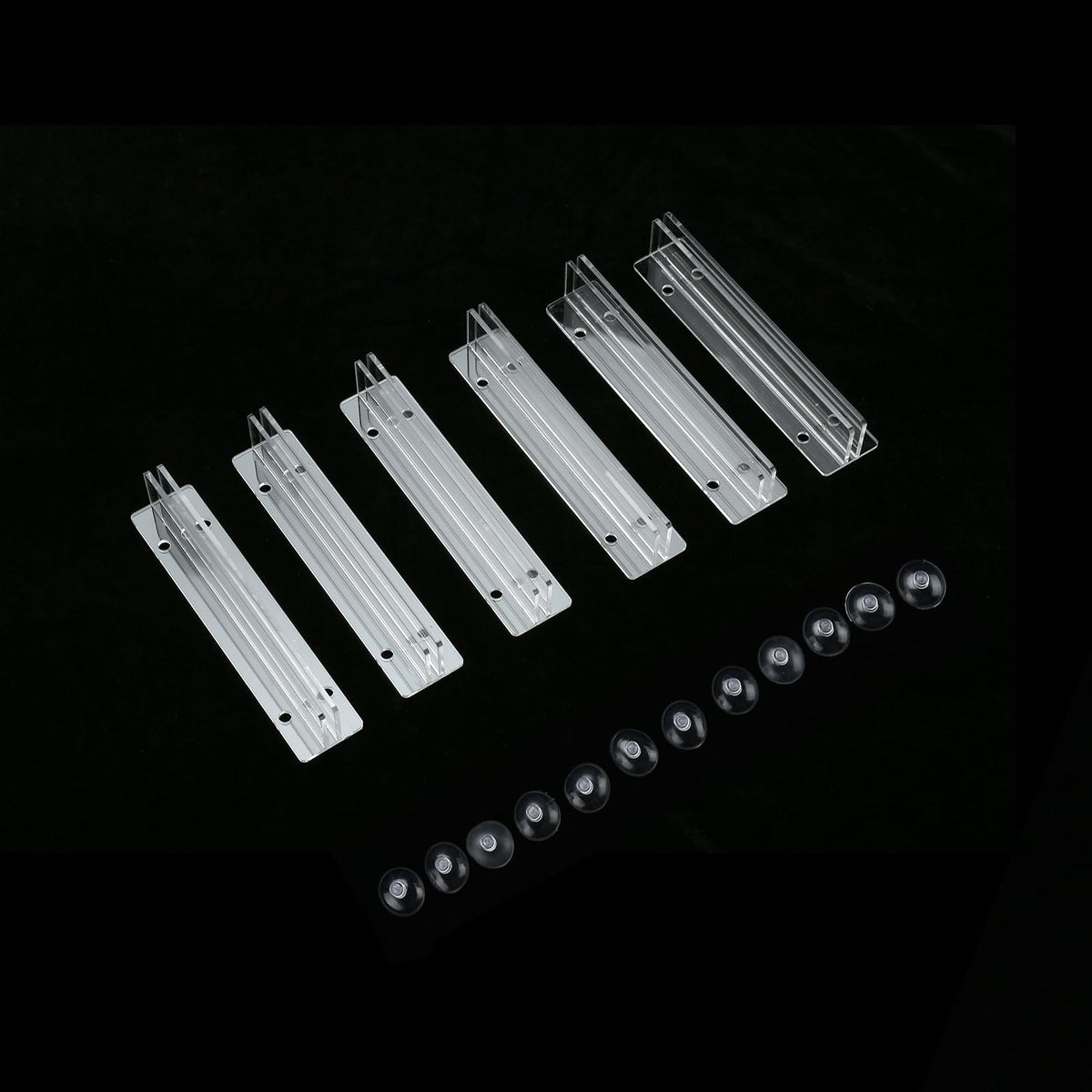 Acrylic Fish Tank Divider with Suction Cups H42526