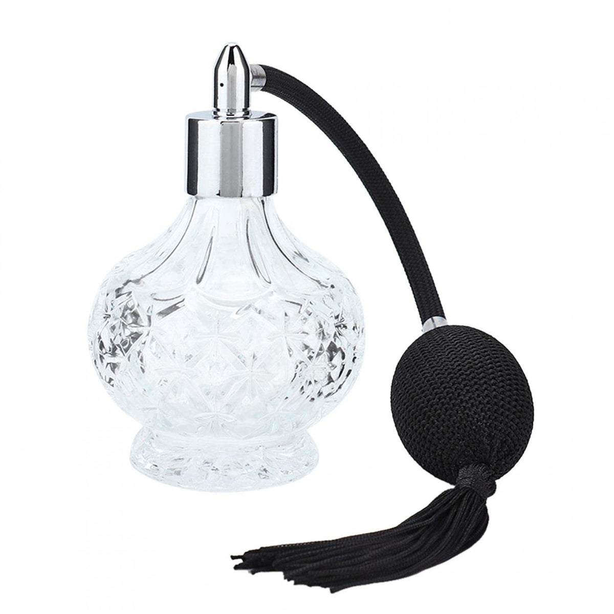 Refillable Glass Perfume Bottle with Tassel R554
