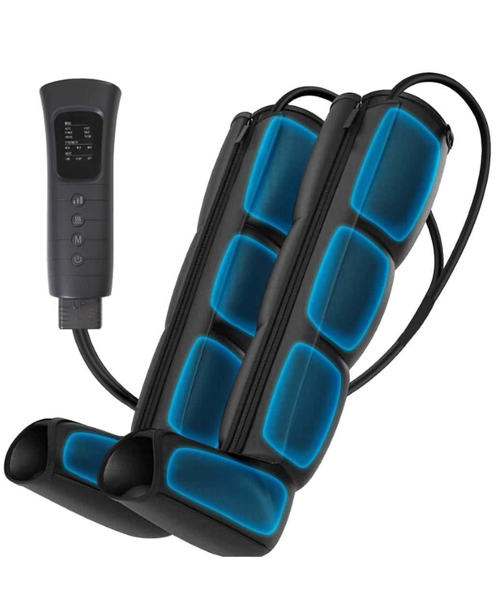 Leg Air Compression Massager with Zipper Boots 6 Modes G887