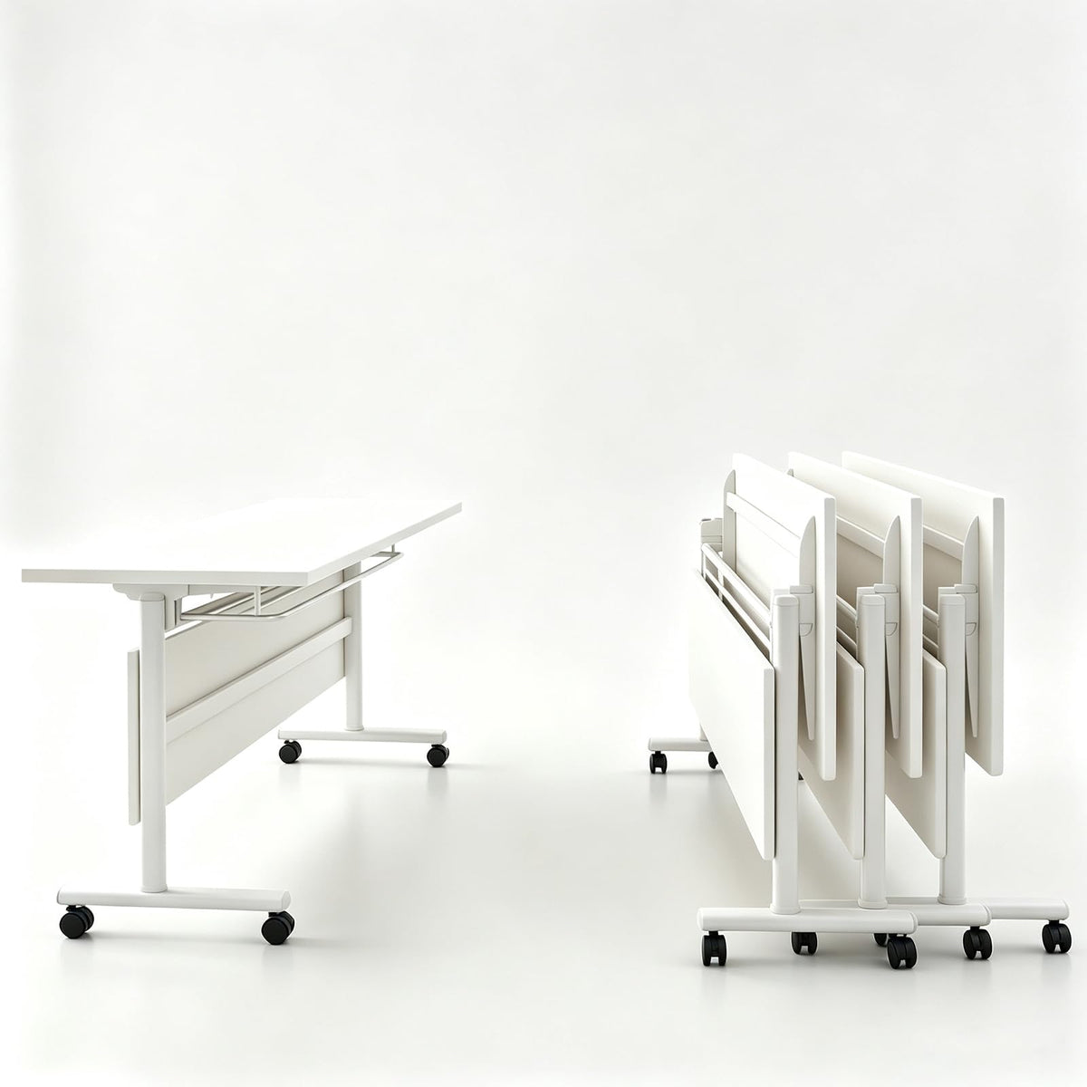Folding Conference Table with Lock Casters I688