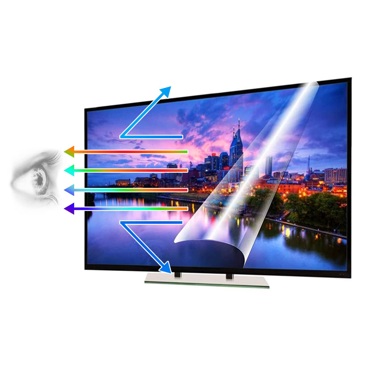 Anti-Glare Screen Protector for 40/42/43 Inch TV U6735