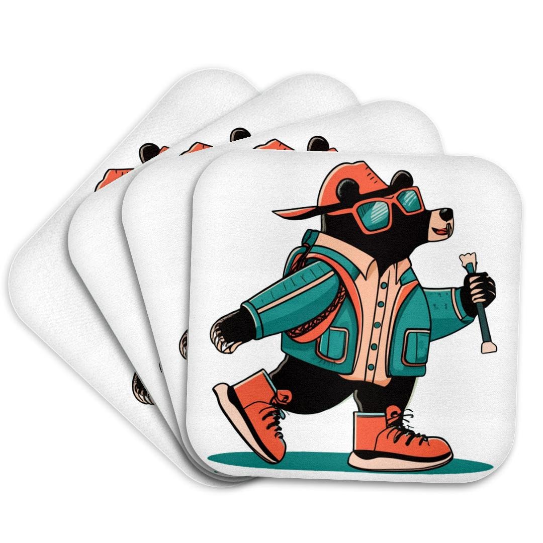 Set of 4 Cork Coasters E6224
