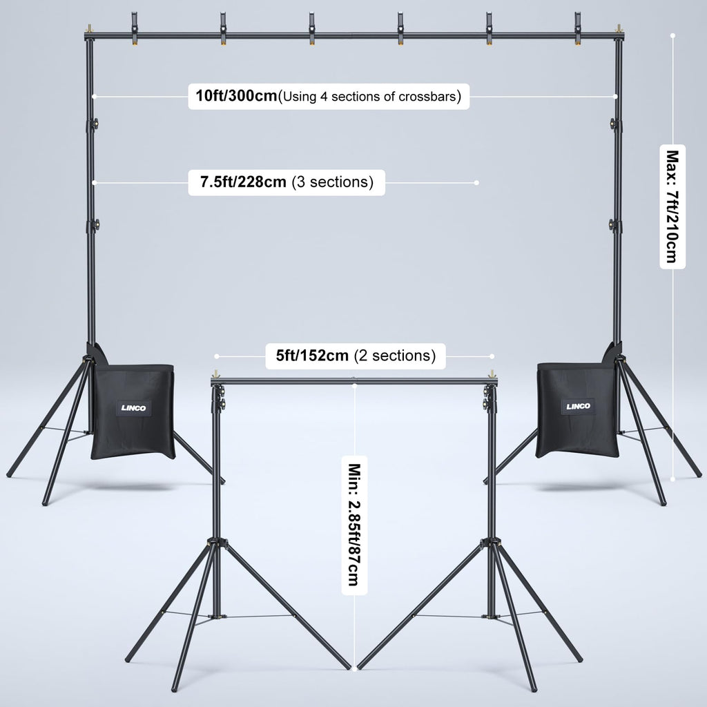 Backdrop Stand Kit 10x7ft E3743