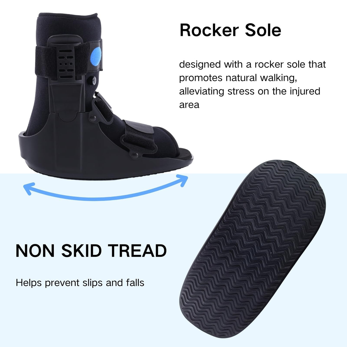 Short Inflatable Orthopedic Walking Boot X208
