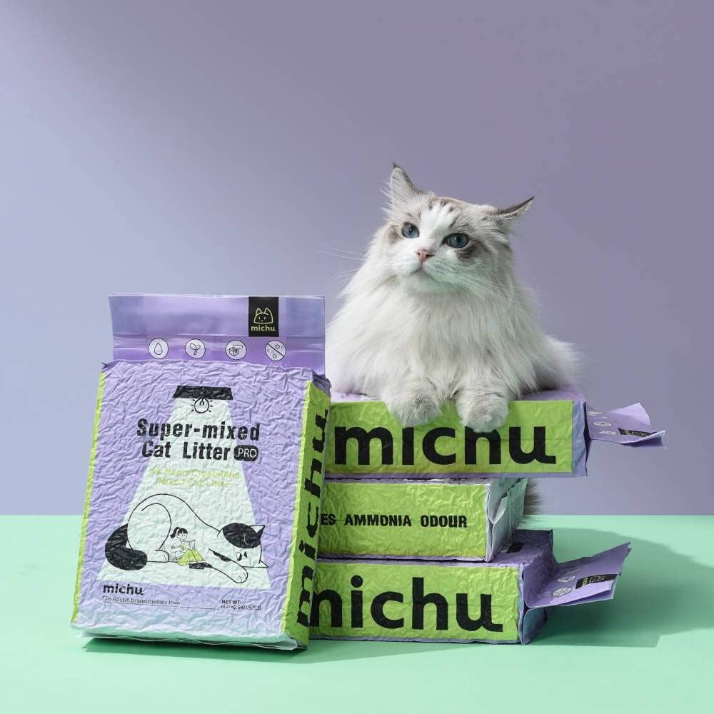 Mixed Tofu Cat Litter 5.5Lb 4 Pack P340363
