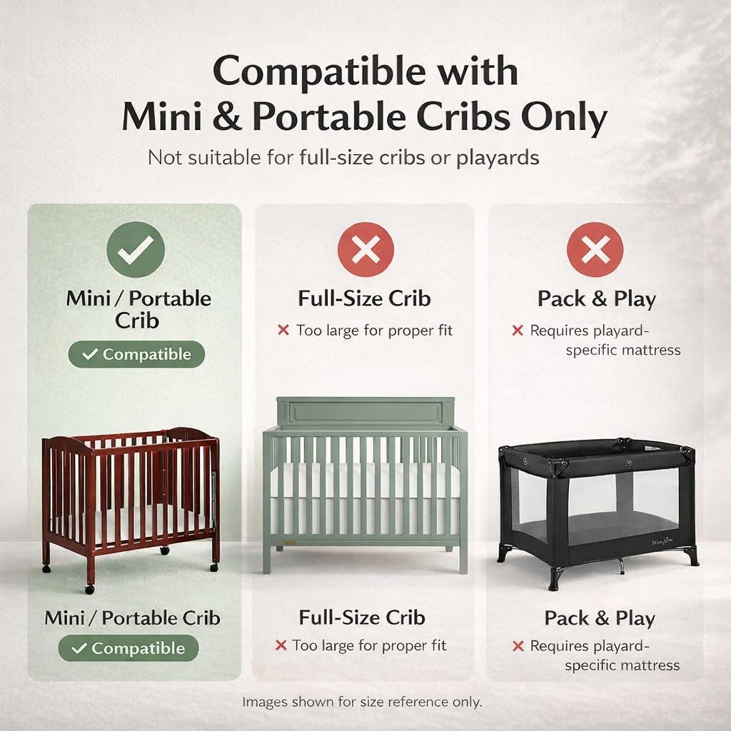 Extra Firm Dual-Sided Baby Crib Mattress with Breathable Fabric R17485