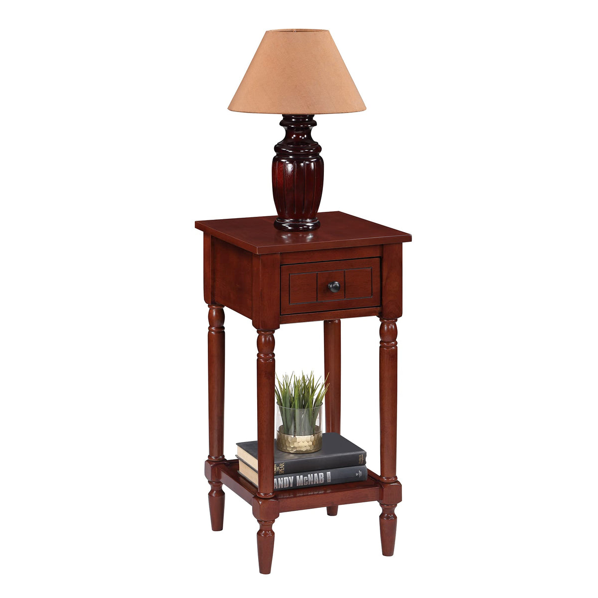 1 Drawer Accent End Table with Storage Drawer and Shelf H46857