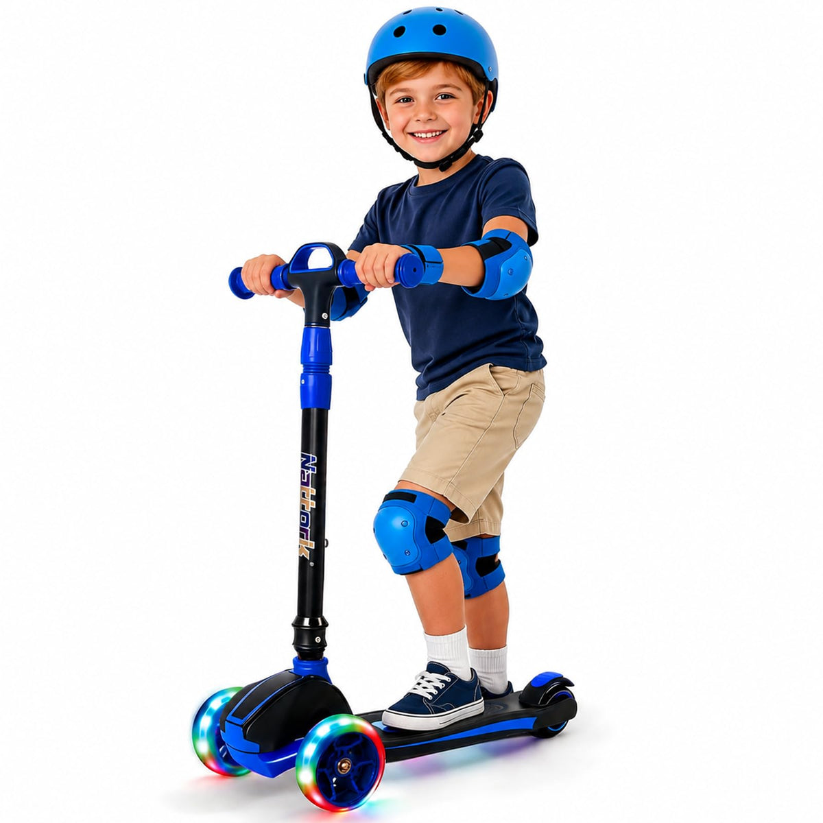 Kids 3-Wheel Foldable Kick Scooter V378227