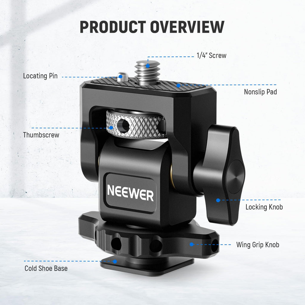 Camera Monitor Mount with Cold Shoe L4249