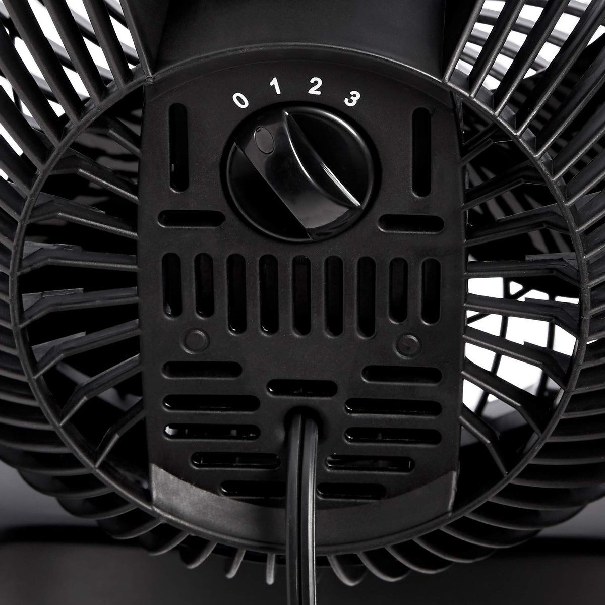 Black 3 Speed Air Circulator Desk Fan V486194