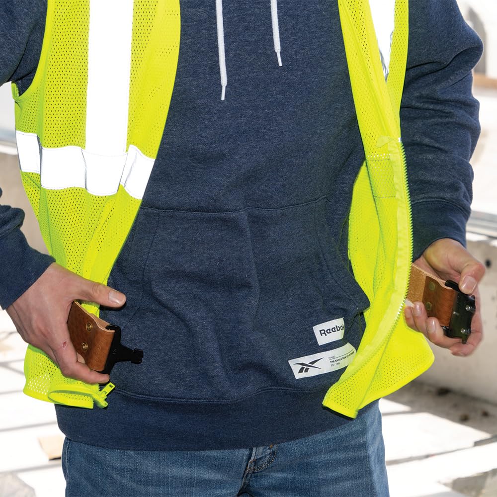 Leather Tool Belt with Quick-Release Buckle F8387