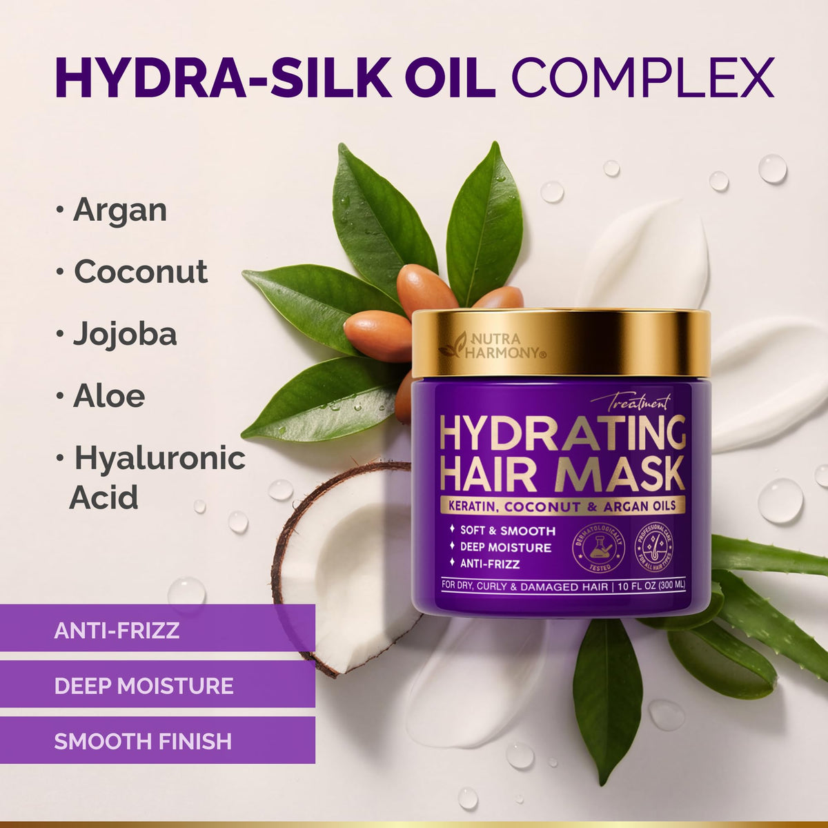 Hydrating Hair Mask 10oz Pack of 2 P42089