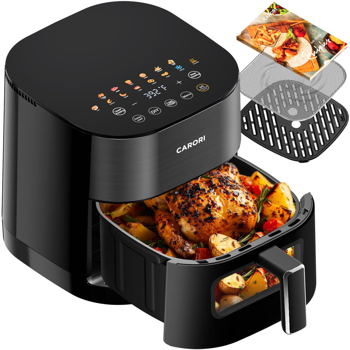 14-in-1 6Qt Air Fryer with Viewing Window L57392