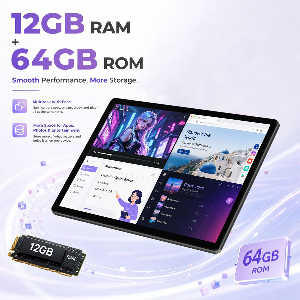 10 inch Tablet with Keyboard B57978