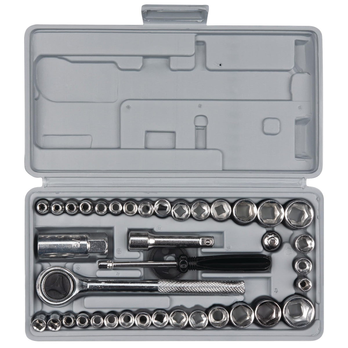 40-Piece SAE and Metric Socket Wrench Set P953515