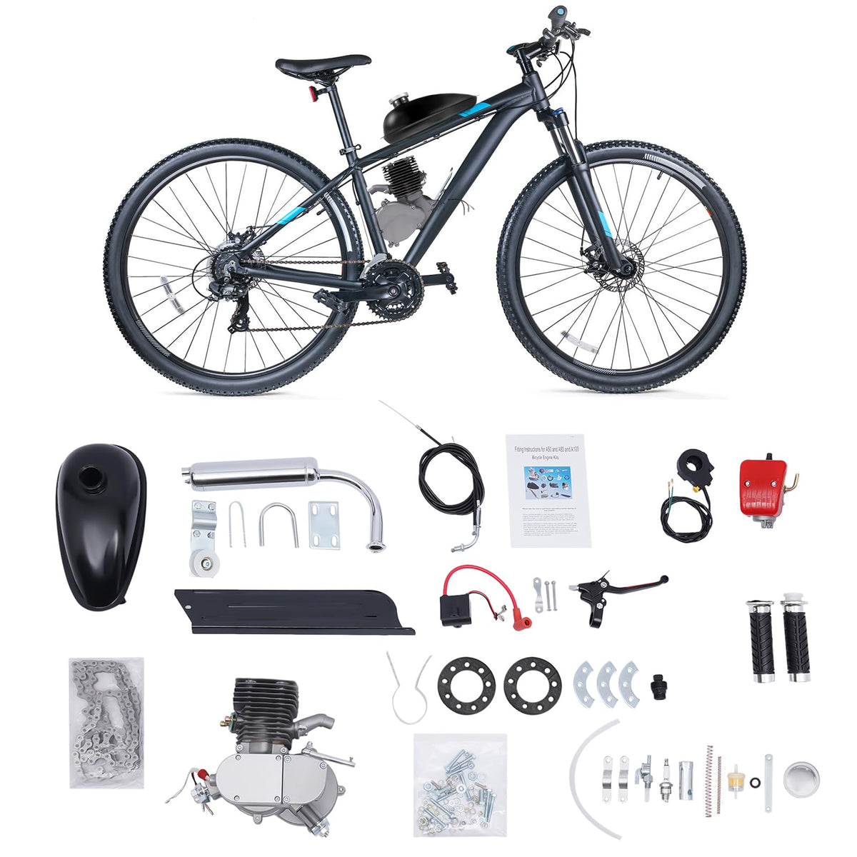 2 Stroke Bike Engine Kit with 36 Tooth Sprocket X692031