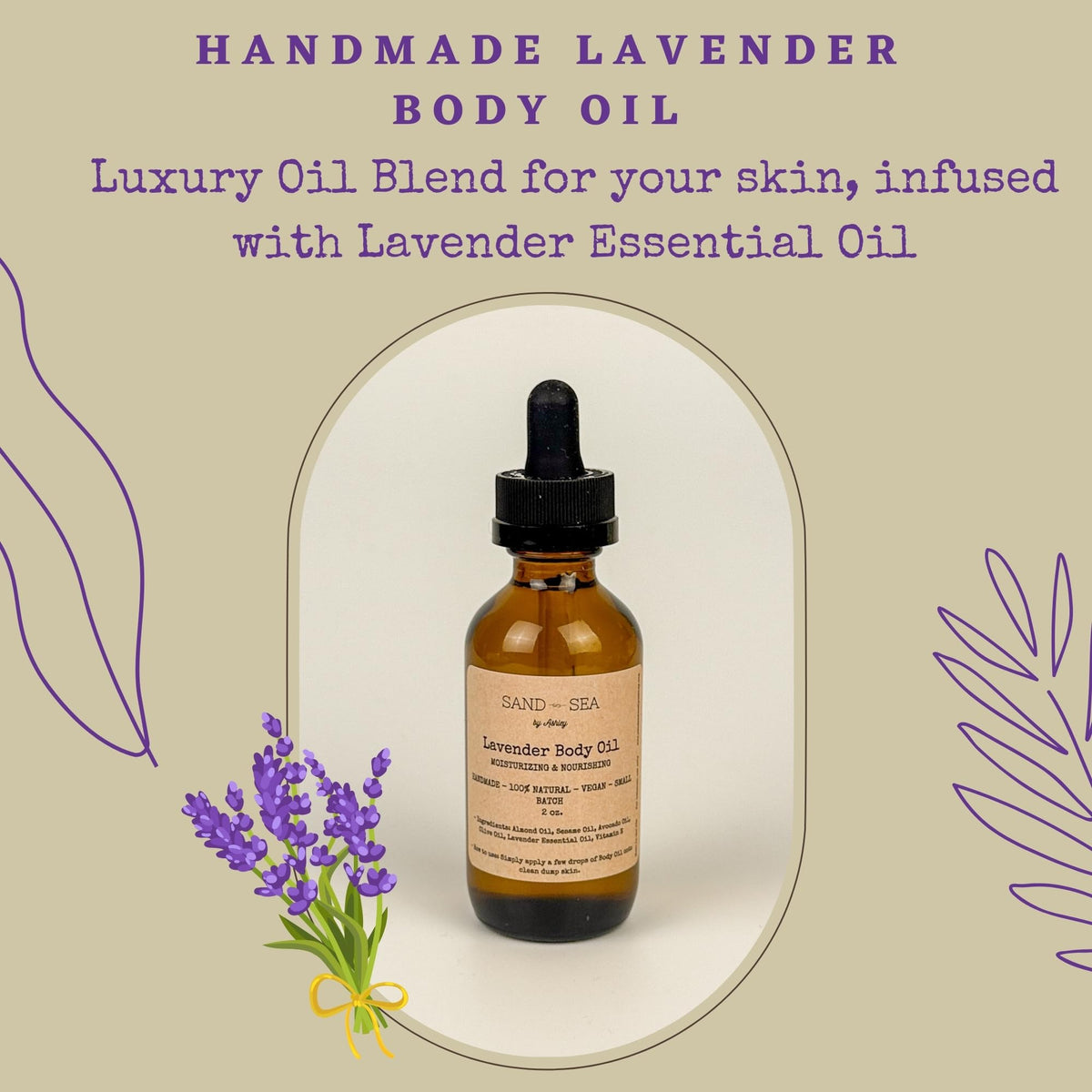 Handmade Lavender 13 Pc Spa Gift Basket P4193