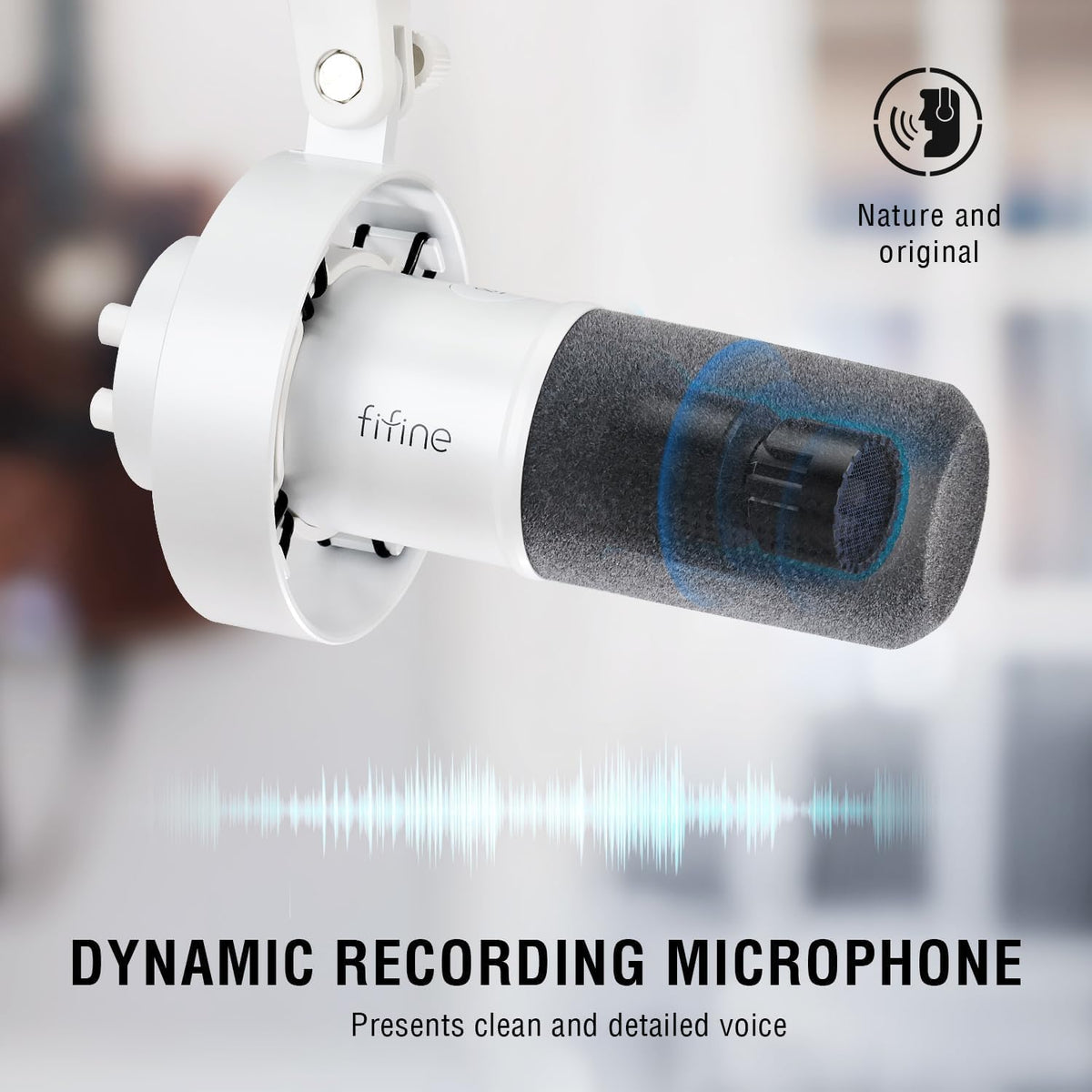XLR Podcast Dynamic Mic with Audio Mixer T7397