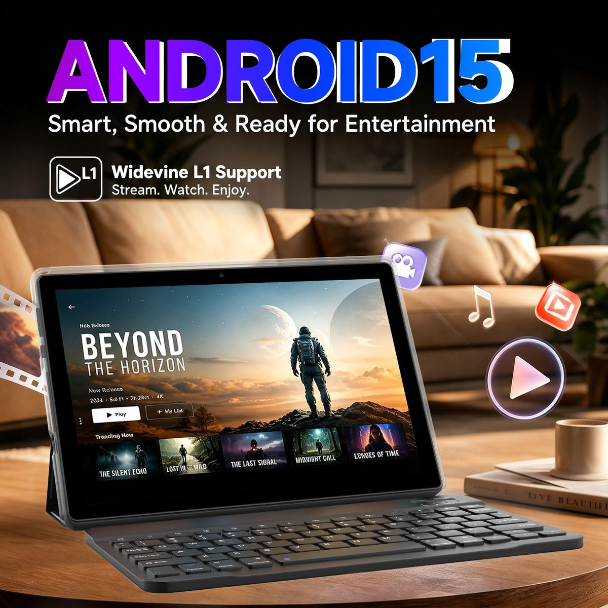 10 inch Tablet with Keyboard B57978