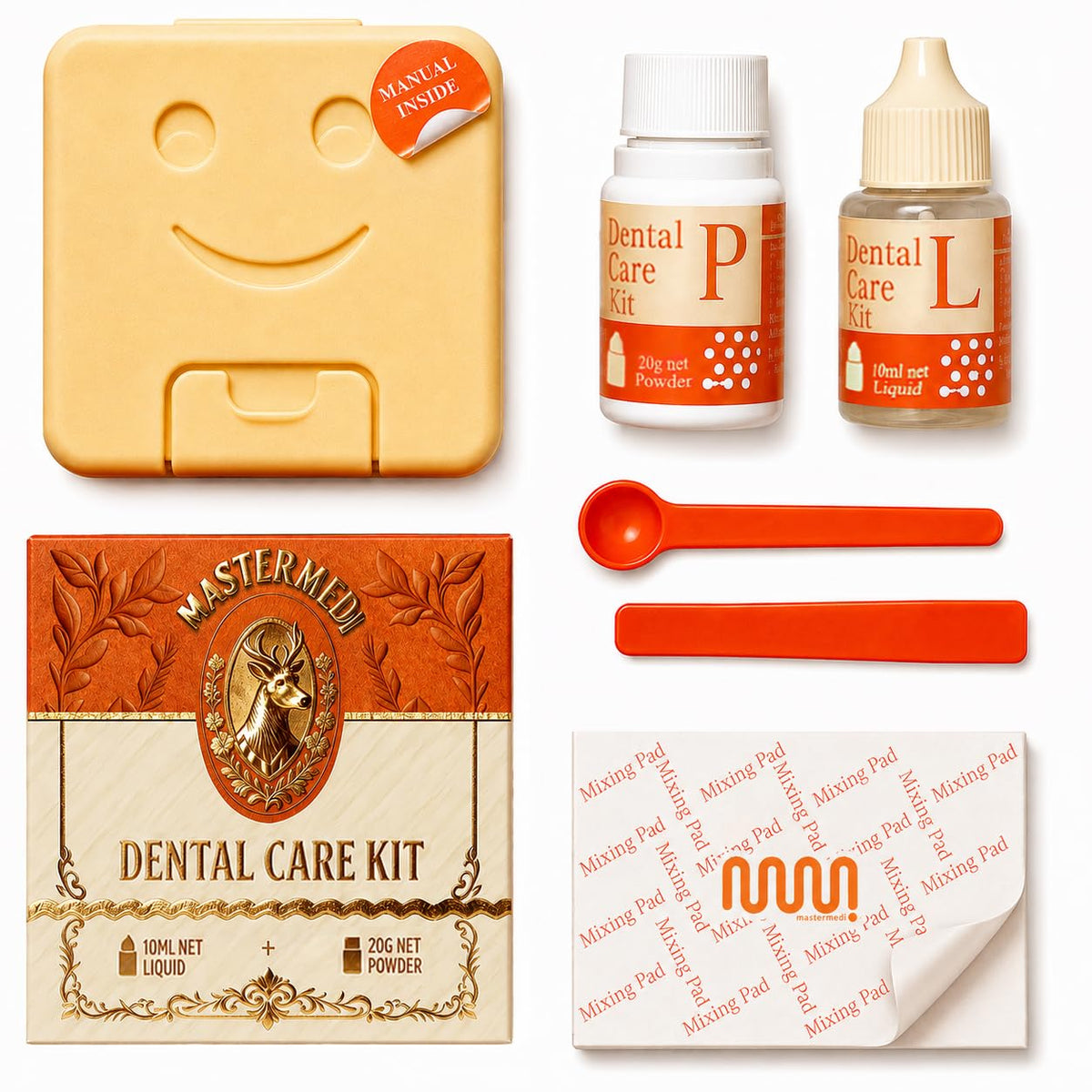 Zinc Oxide Eugenol Dental Cement Kit W2331