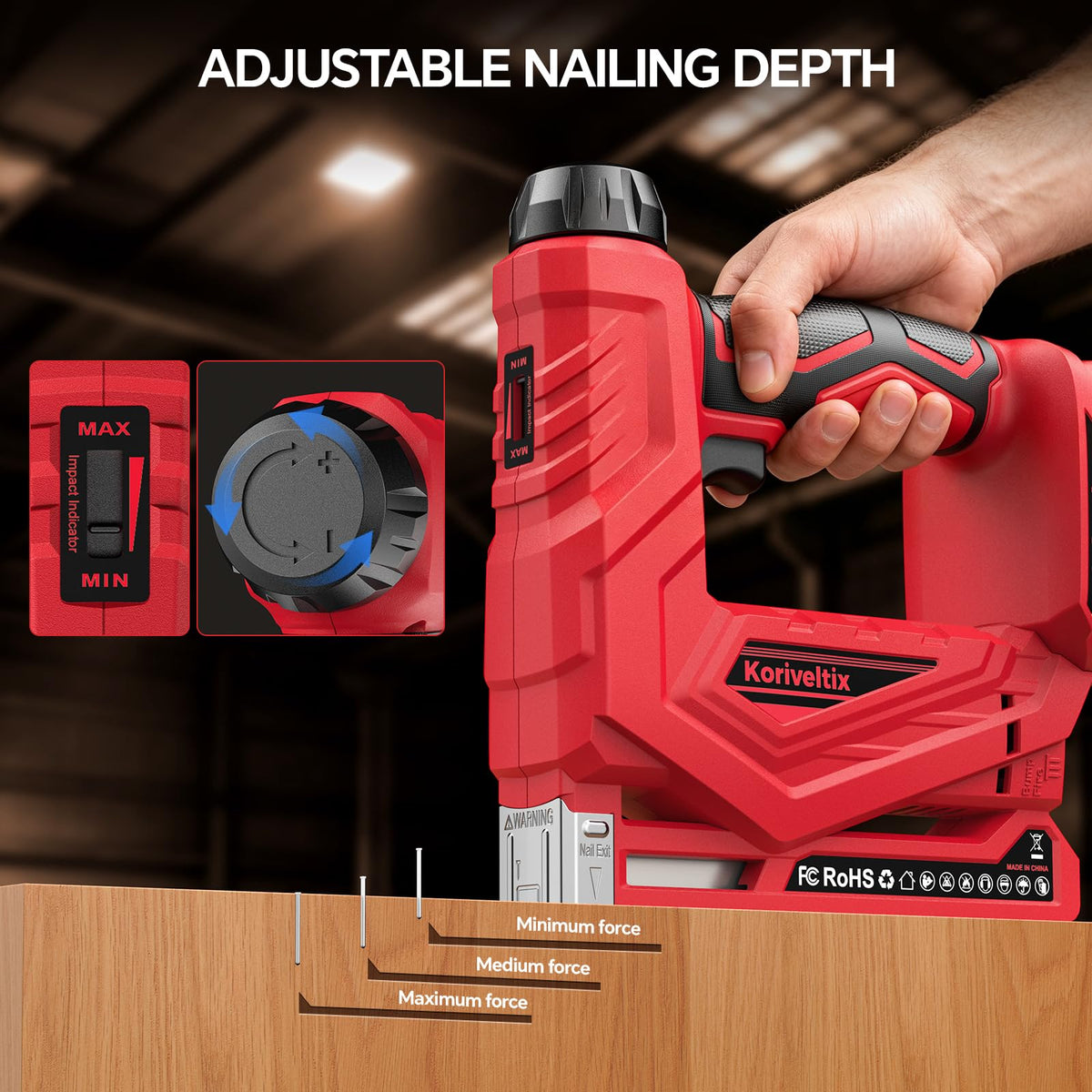 Cordless Staple Nail Gun S150