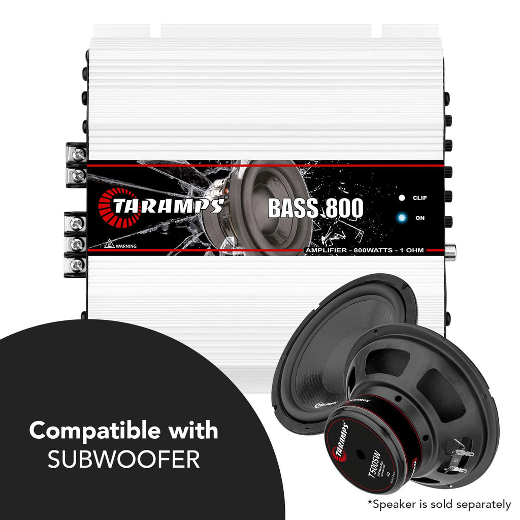 1 Ohm 800W RMS Monoblock Car Subwoofer Amplifier Z539