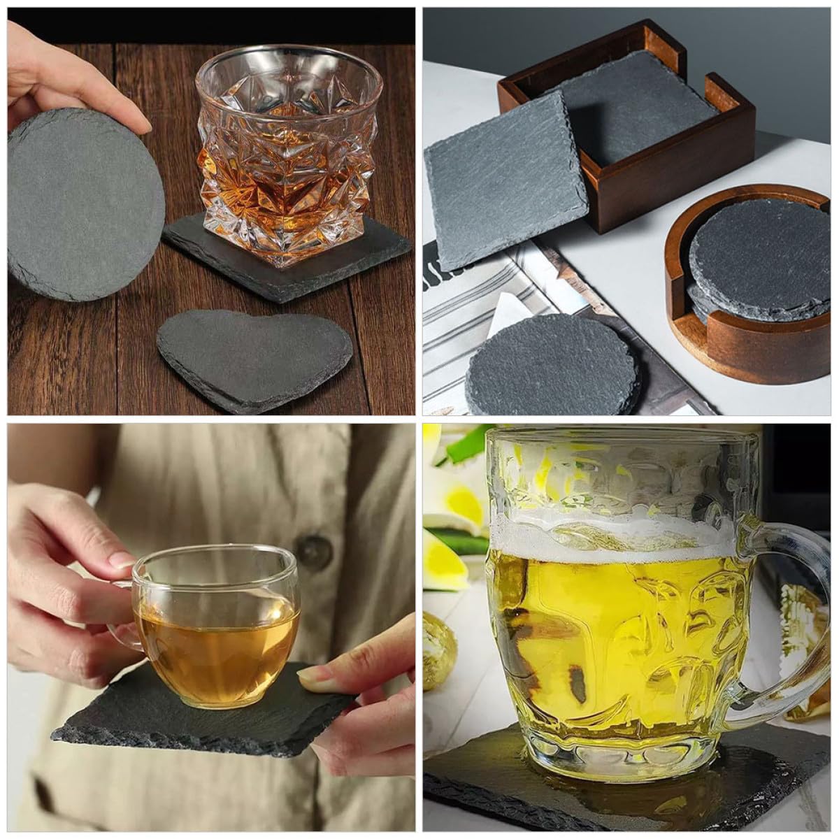 Natural Stone Drink Coasters U27561