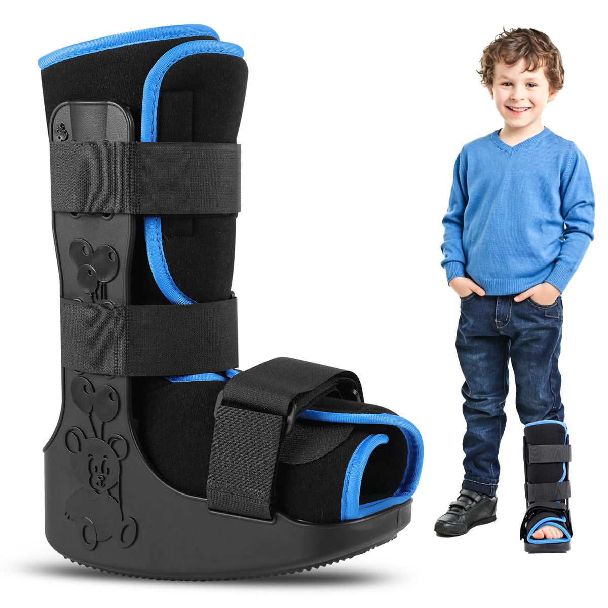 Lightweight Adjustable Pediatric Walking Boot I8784