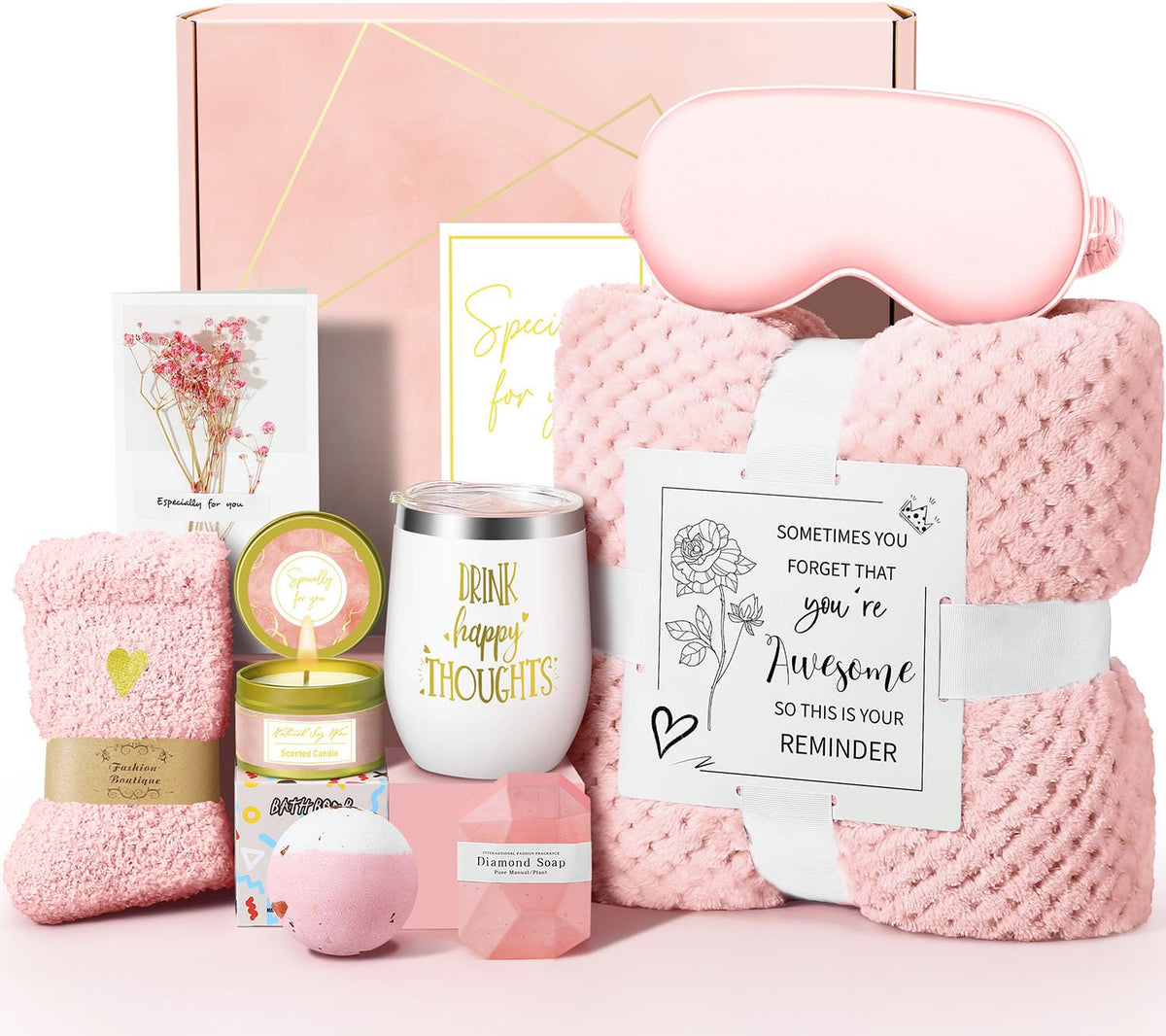 Birthday Spa Gift Basket Set M222707