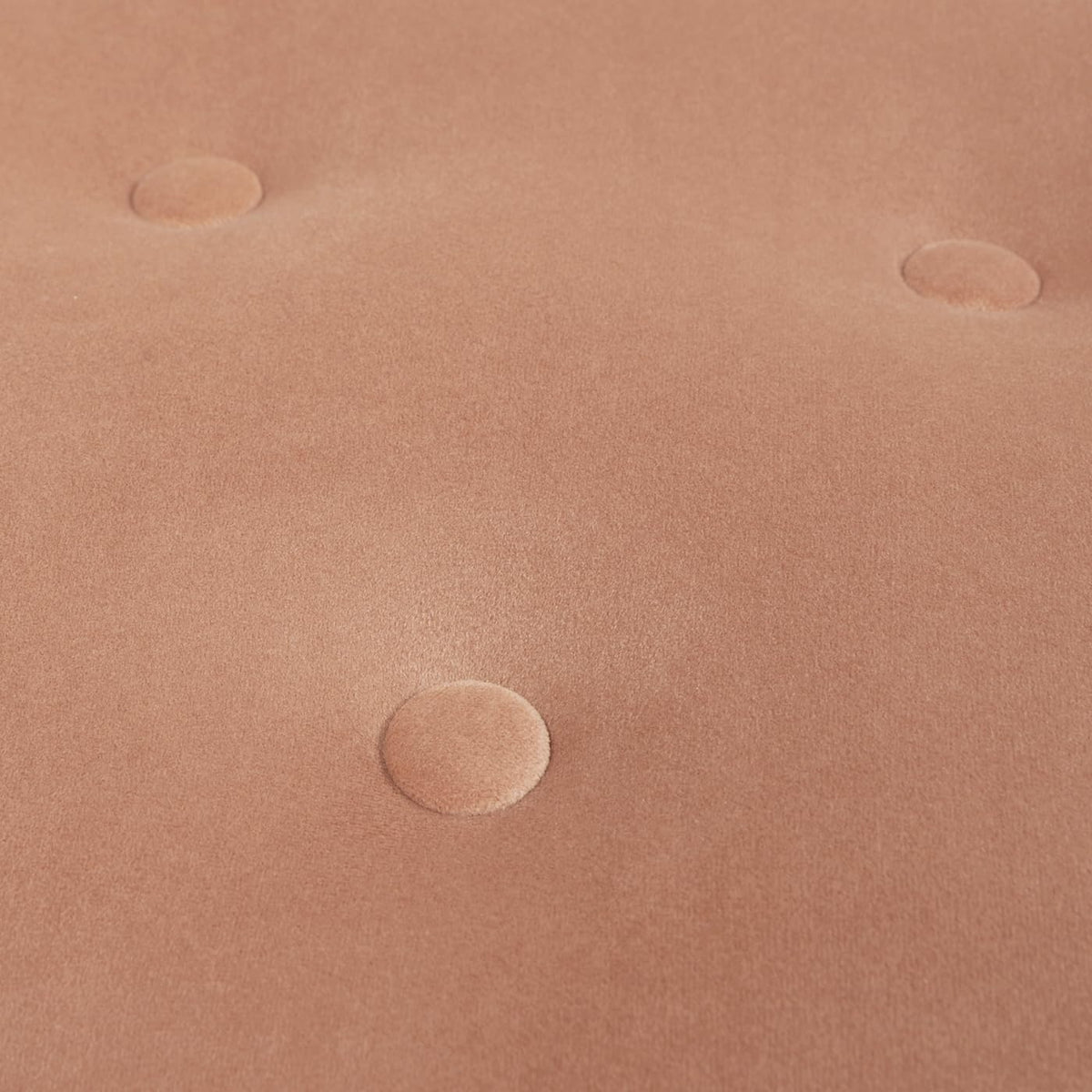 24" Orange Velvet Round Tufted Ottoman D995844