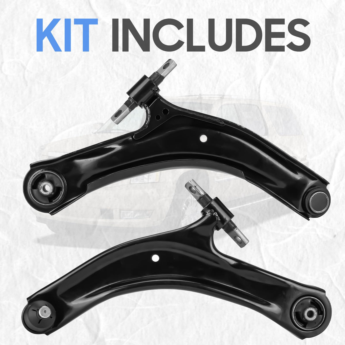 Front Lower Control Arms with Ball Joints Suspension Kit 2pc Y1049