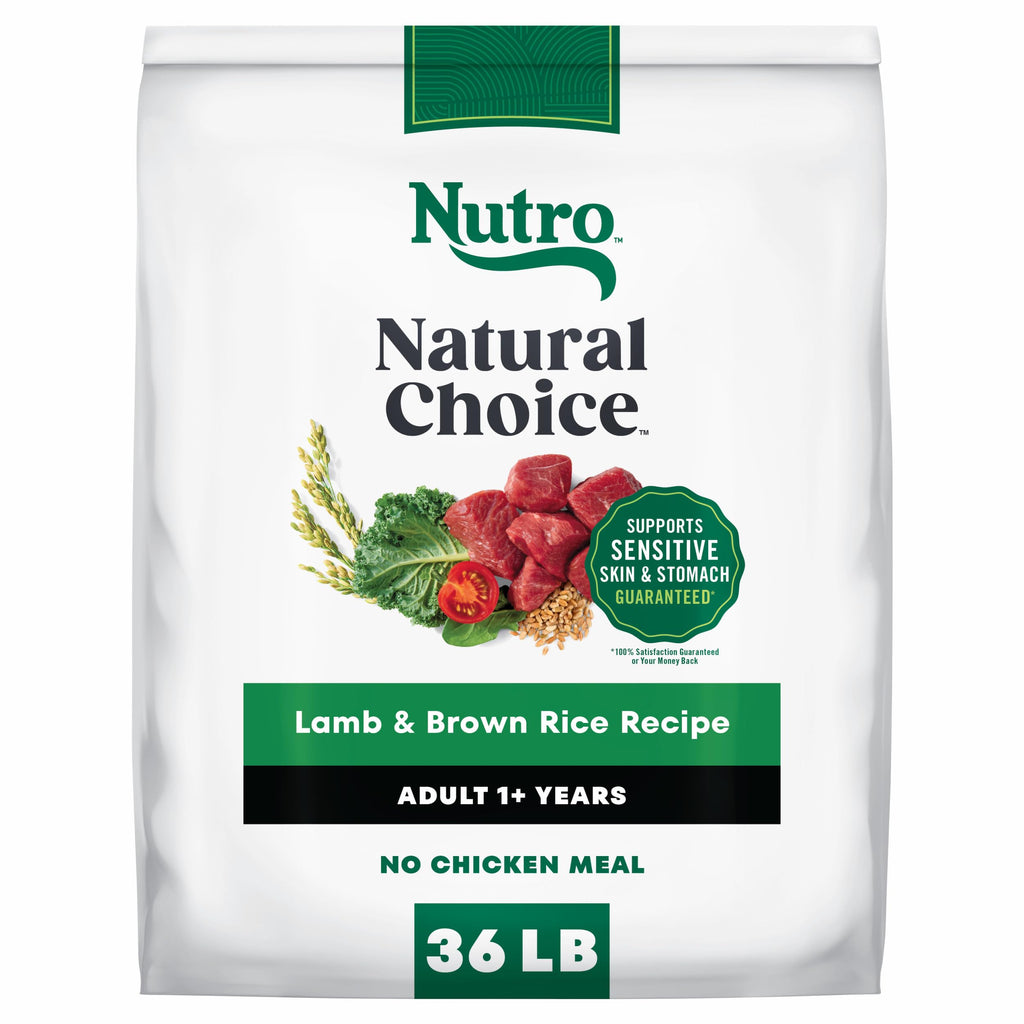 Adult Dry Dog Food, Lamb & Brown Rice Recipe, 36 lb K398