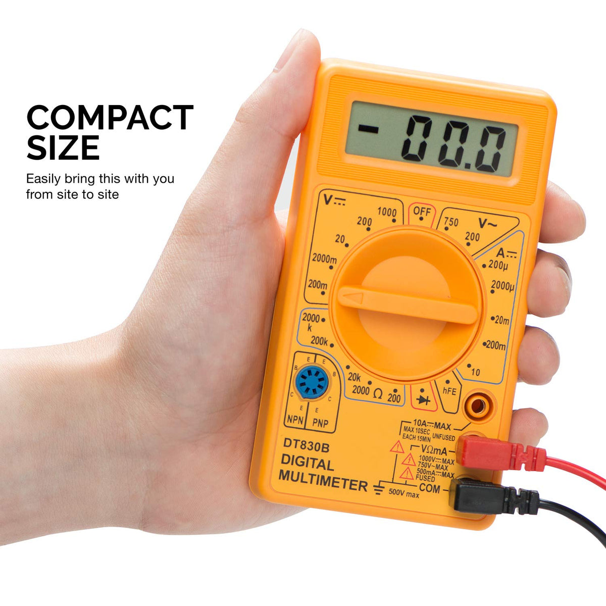 Digital Multimeter Diode & Transistor Tester P3588