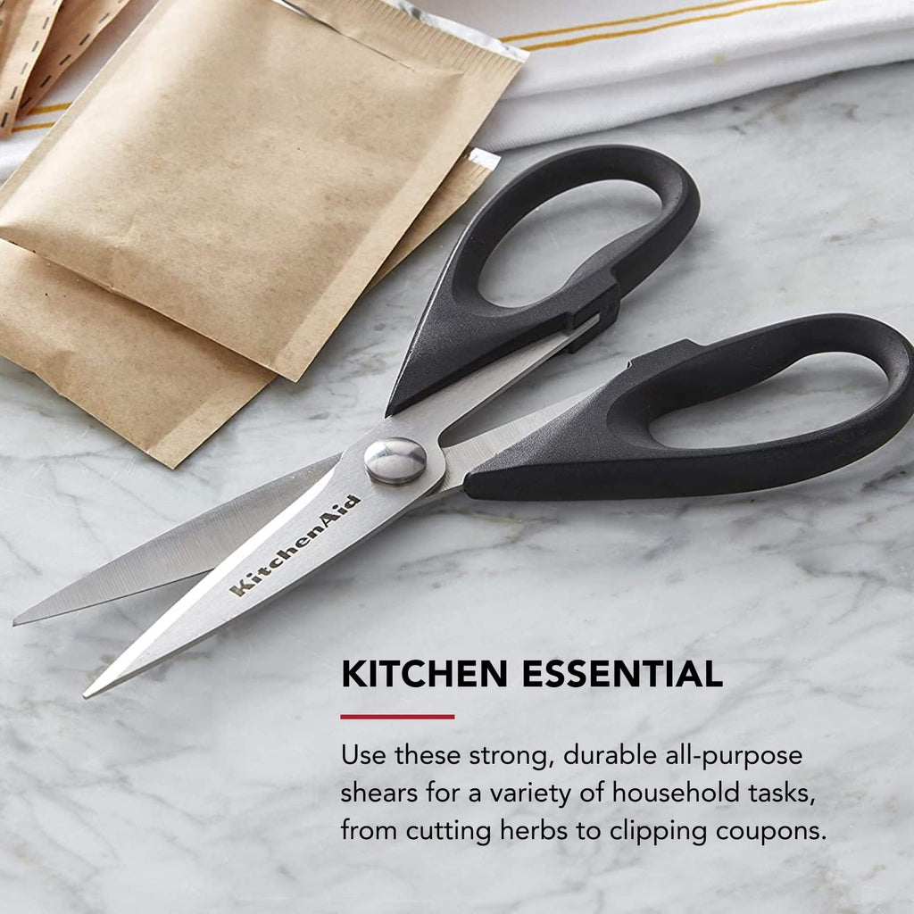 Black Stainless Steel Kitchen Shears C8682