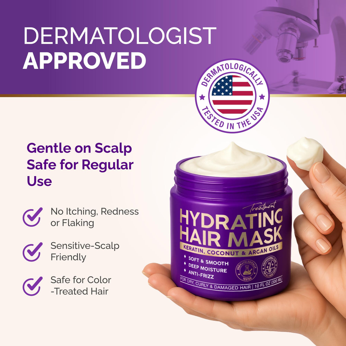 Hydrating Hair Mask 10oz Pack of 2 P42089