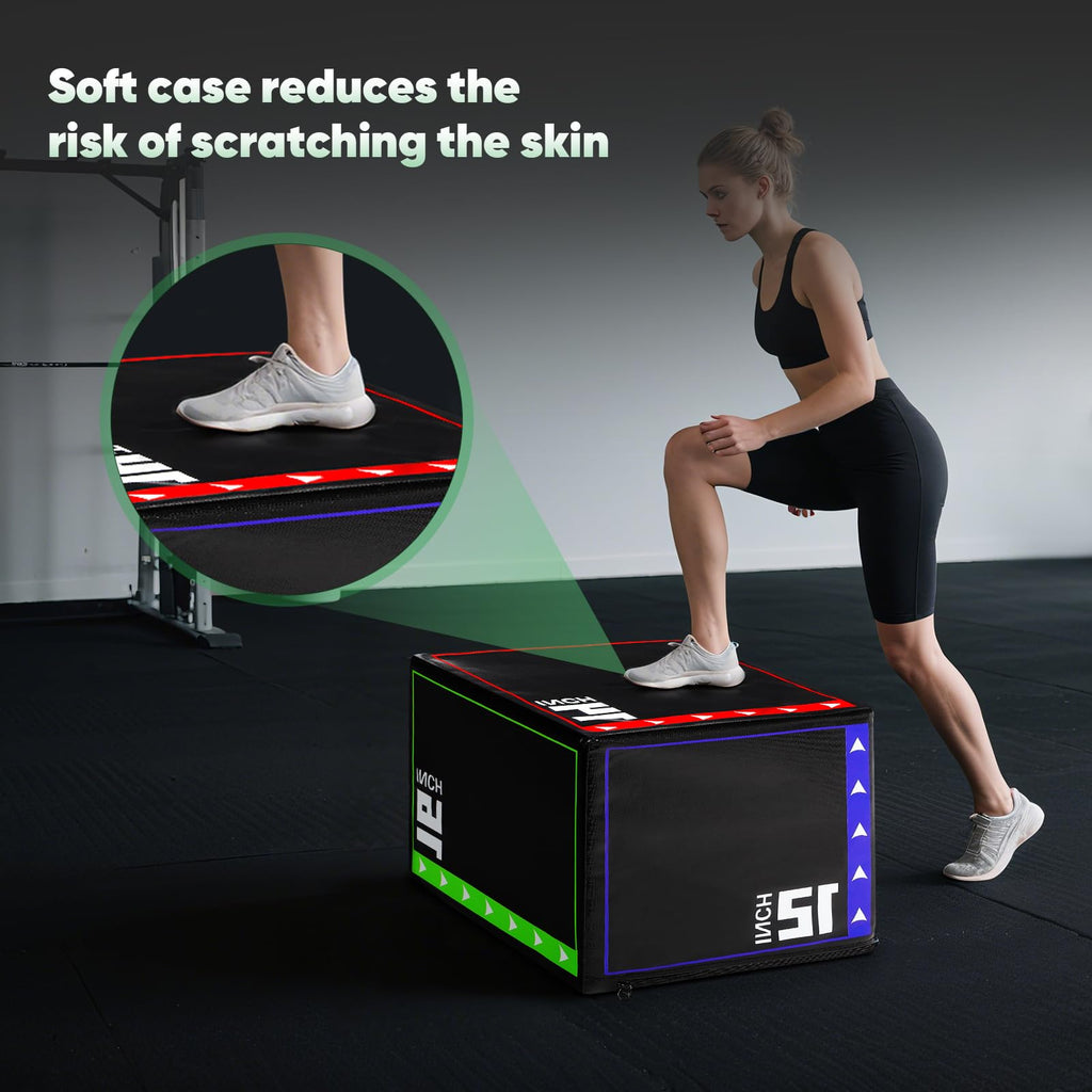 3 in 1 Foam Plyometric Jump Box K694
