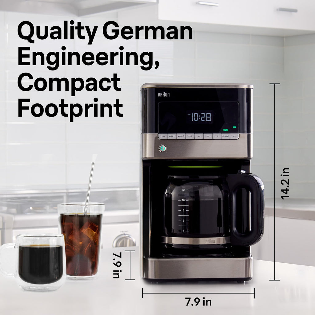 12-Cup Drip Coffee Maker with 24 Hour Timer J639534