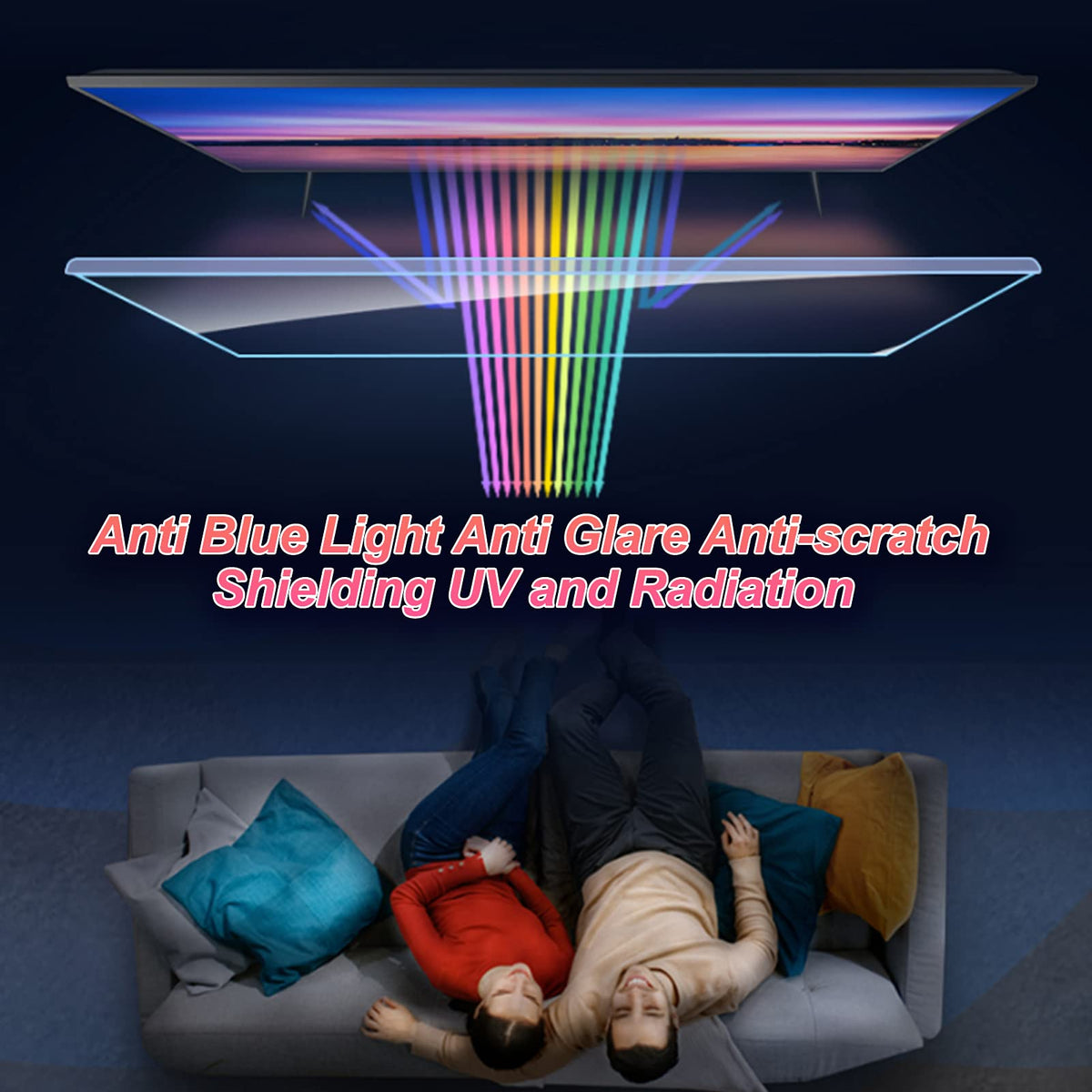 Anti-Glare Screen Protector for 40/42/43 Inch TV U6735