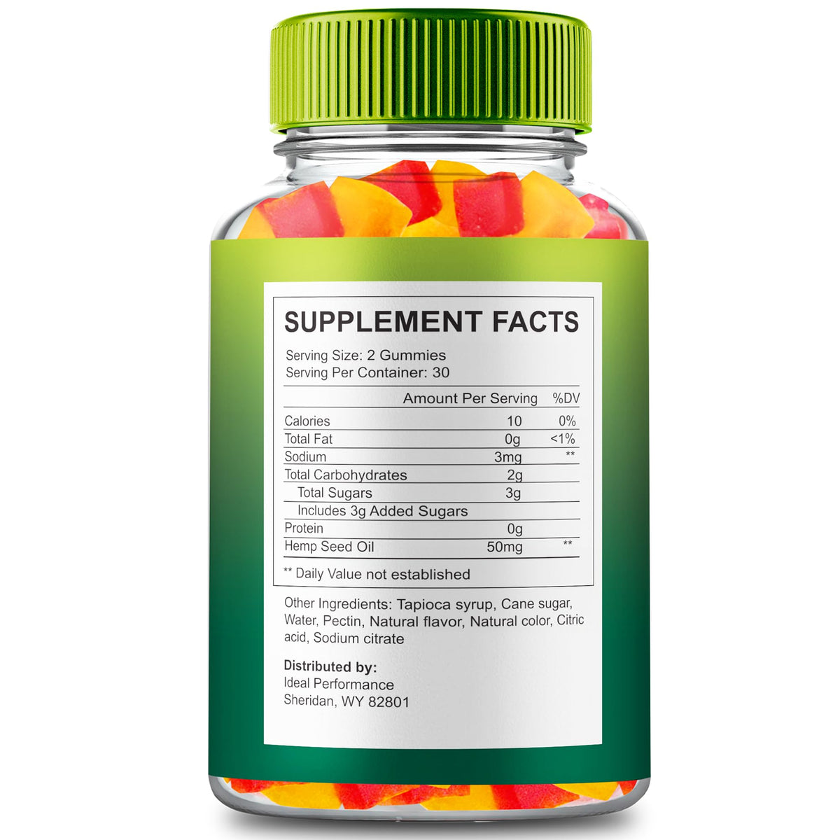 Hemp Gummies 60 Gummies A2013